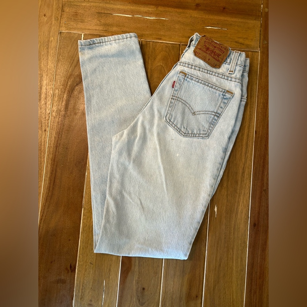 Vintage 512 Levi’s Light Wash High-Rise Women's Jeans. 7L - Picture 6 of 11